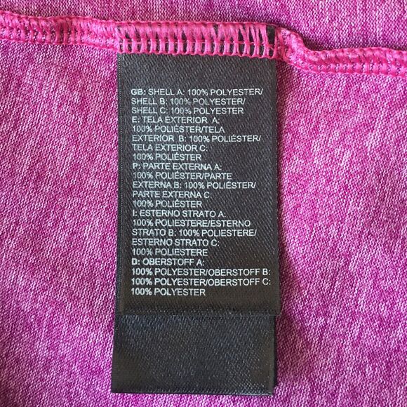 The North Face Purple Heather Long Sleeve Thumb Hole Flashdry Hoodie - Women's M - Picture 7 of 8